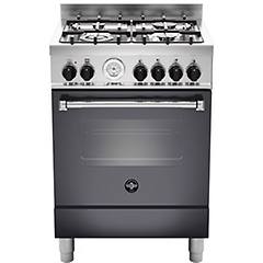 Lagermania Bertazzoni Americana Amn664enet Cucina Gas Nero A