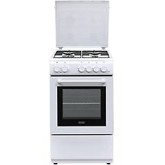 Delonghi - Cucina Elettrica Dl554ew I 4 Fuochi A Gas Forno
