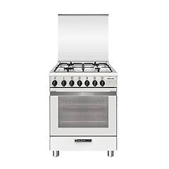 Glemgas - Cucina Sa664mwh6 Con 4 Zone Cottura A Gas Forno