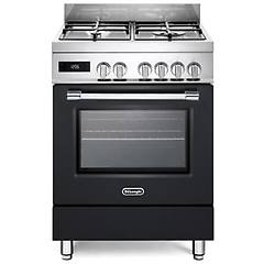 delonghi pro 66 mal pz cucina a gas inox e nero