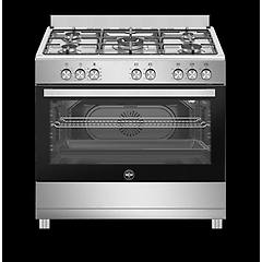 Lagermania Se965ex24 Cucina A Gas 5 Fuochi Con Forno Elettrico