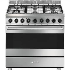 Smeg Master B91gmx2 Cucina Gas Acciaio Inossidabile A