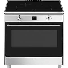 Smeg Cg90cixt Cucina 4 Fuochi A Induzione Con Forno