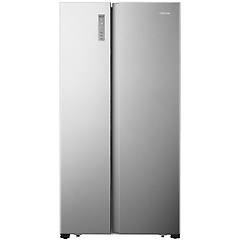 Hisense Frigo Side By Side Total Nofrost 662lt F 91cm Silver