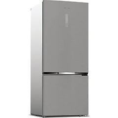 whirlpool - whk2 6554 x6e frigorifero combinato a libera installazione dual no frost 78cm classe c pearl inox