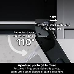 Lg Frigorifero Combinato Gbbsj20dpy Classe D 375lt-acciaio