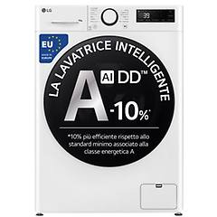 lg lavatrice 10kg ai dd serie r5 classe a-10% 1400 giri turbowash 360 lavaggio a vapore inverter direct