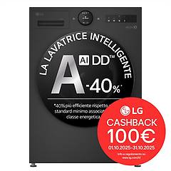 lg lavatrice ai dd f4x7013tbb 13 kg classe a-matte black