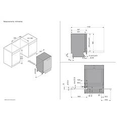 Asko - Lavastoviglie Dbi 8447 Ad. W Classe A 14 Coperti-bianco