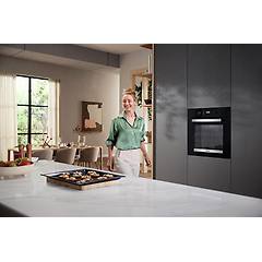Miele - H 2455 B Active 76 L A+ Nero Acciaio Inox
