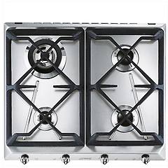 smeg srv564gh3 incasso piano cottura a gas acciaio inossidabile piano cottura