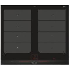 Siemens Ex675lxc1e Piano Cottura Nero Acciaio Inossidabile