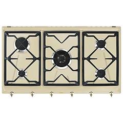Smeg - Piano Cottura Srv896pogh A Gas 5 Fuochi Gas Colore
