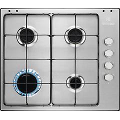 Electrolux Egs6404sx Acciaio Inox Da Incasso 60 Cm Gas 4 Fornello(i)