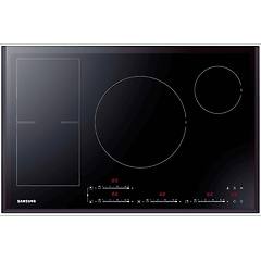 samsung nz84f7nc6ab piano cottura ad induzione 4 zone 80 cm nero