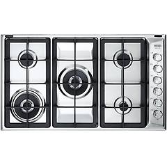 delonghi pli 59d ghd piano cottura acciaio da incasso 86 cm gas 5 fornelli