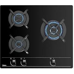 Teka Gbc 63010 Piastra Gas Butano 3 Zone Vetro Nero