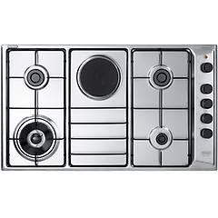 Delonghi Piano Cottura Fla49rd 4 Fuochi Gas + 1 Piastra