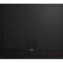 beko piano cottura 60 cm induzione 8 zone 2x4 flexi