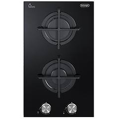 Delonghi Nsl230nc Piano Cottura A Gas 2 Fuochi 30 Cm Nero