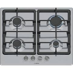 bosch piano cottura a gas pgp6b5k90 58 2 cm inox