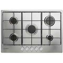 Indesit Thp 752 Ix/i 1 Piano Gas Inox 75cm 5 Fuochi Griglie