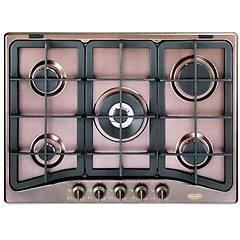 delonghi piano cottura rof57pro a gas 5 fuochi gas colore rame