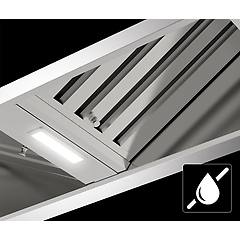 Glemgas - Cappa A Camino Decorativa Ghn980ixa Classe A-inox