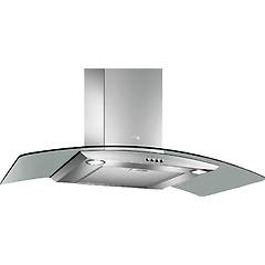 turboair cappa pantheon ix a 90 a parete da 90 cm aspirante colore inox