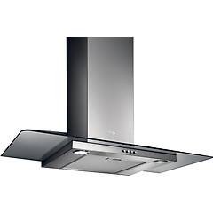 turboair cappa sempione ix a 90 a parete da 90 cm aspirante colore inox