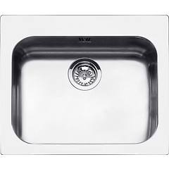 Smeg Lavello 1 Vasca (58x50cm) Alba Inox Spazzolato