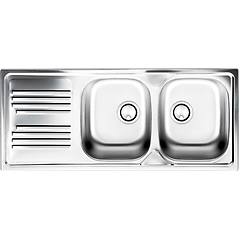 Apell Tm1162ilpc Lavello Cucina 2 Vasche Incasso Con