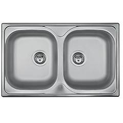 Apell Oh792ipc Serie Oceano Lavello Inox Prelucido Da