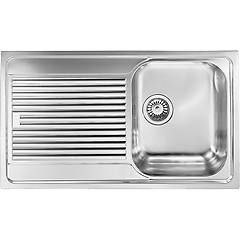 Cm Cmspa Lavello Zenith 86x50 Inox Satinato 1 Vasca
