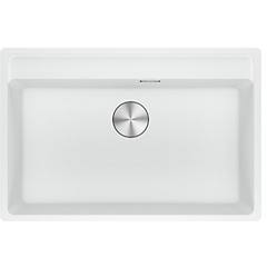 franke lavello integrato 1 vasca maris l 76 x l 51 cm bianco