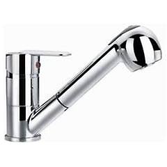 Idrobric Rubinetto Cucina Monocomando Ray Doccetta Estraibile