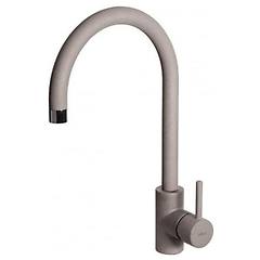 elleci mgkclo43 cloud miscelatore monocomando con canna girevole tortora 43