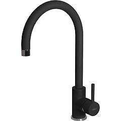 elleci mkkclo86 cloud miscelatore cucina rubinetto monocomando lavello colore nero k86