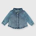 camicia in jeans da neonato blu taglia 3m
