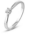 anello solitario diamotion oro bianco diamante collezione diamotion misura 49 oro bianco