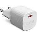 caricatore usb-c ecologico. 25w. power delivery. plastica riciclata grs