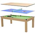 tavolo multifunzione trasformabile beige. 8-10 persone