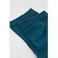 calze corte con bordo lavorato donna blu 36-38