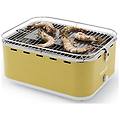 - barbecue portatile a carbonella giallo con coperchio 223. 5925. 000