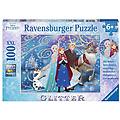 frozen neve puzzle scintillante 100 pezzi xxl
