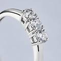 anello trilogy firmamenti oro bianco diamante collezione firmamenti misura 54 oro bianco