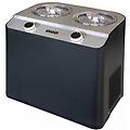 doppio gelatiera 2. 4 litri 250w nero-acciaio satinato