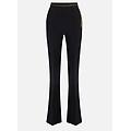 pantaloni con catena gioiello