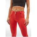pantaloni push up wr. up 7/8 superskinny tessuto traspirante cayenne donna small