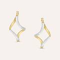 orecchini a cerchio golden lover oro bicolore collezione golden lover bicolore